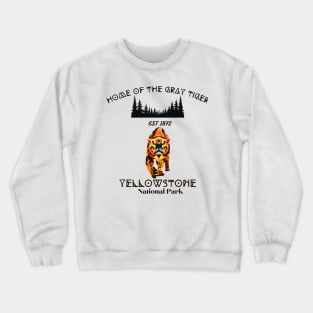 Home Of The Gray Tiger | Yellowstone Crewneck Sweatshirt